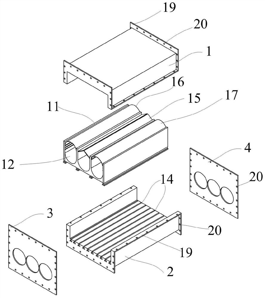 Insulation protection device of flexible cable intermediate quick connector