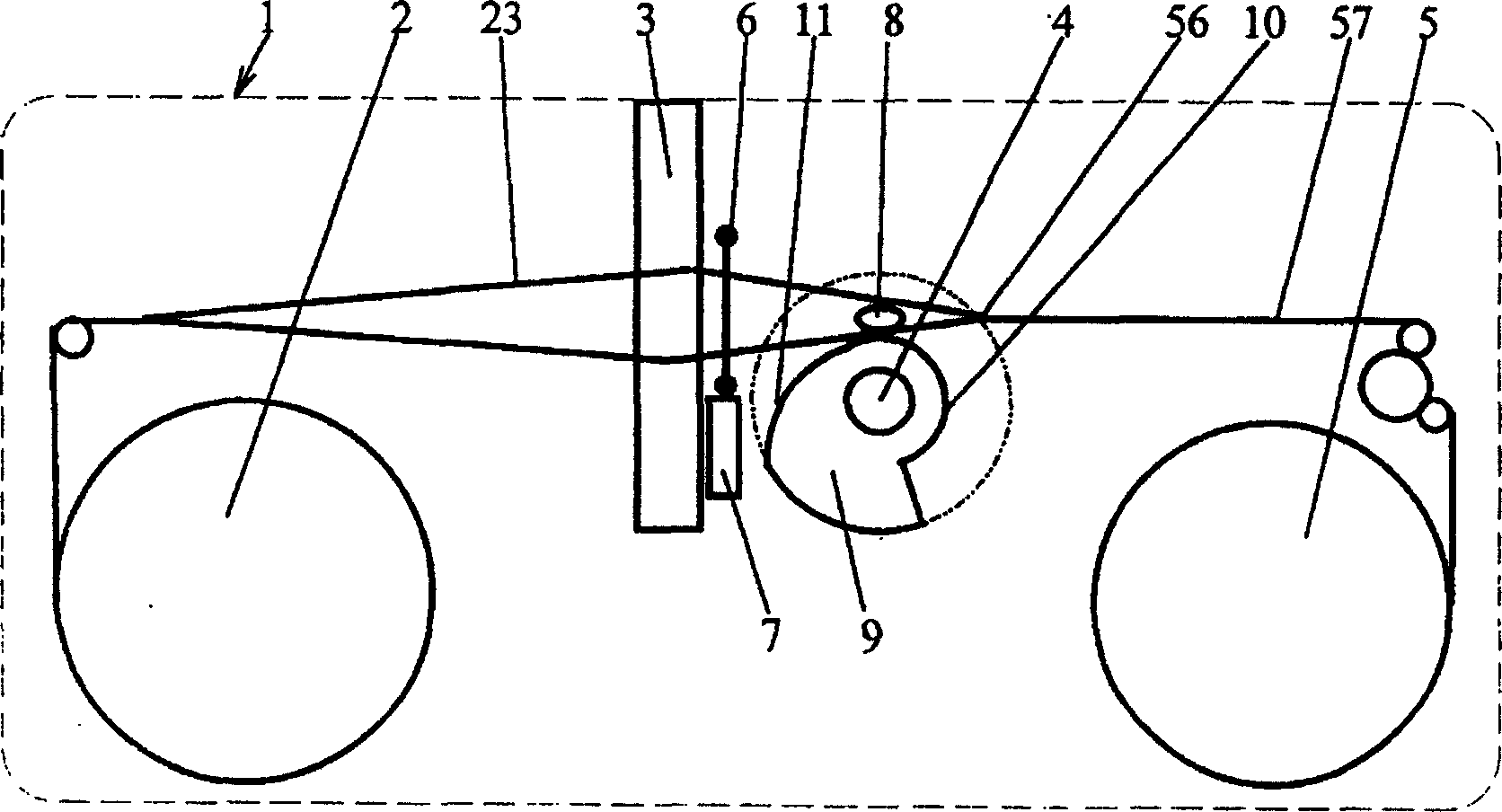 Battening reed wheel mechanism and reed wheel loom with phase controlled jetting and magnetic shuttle reed wheels