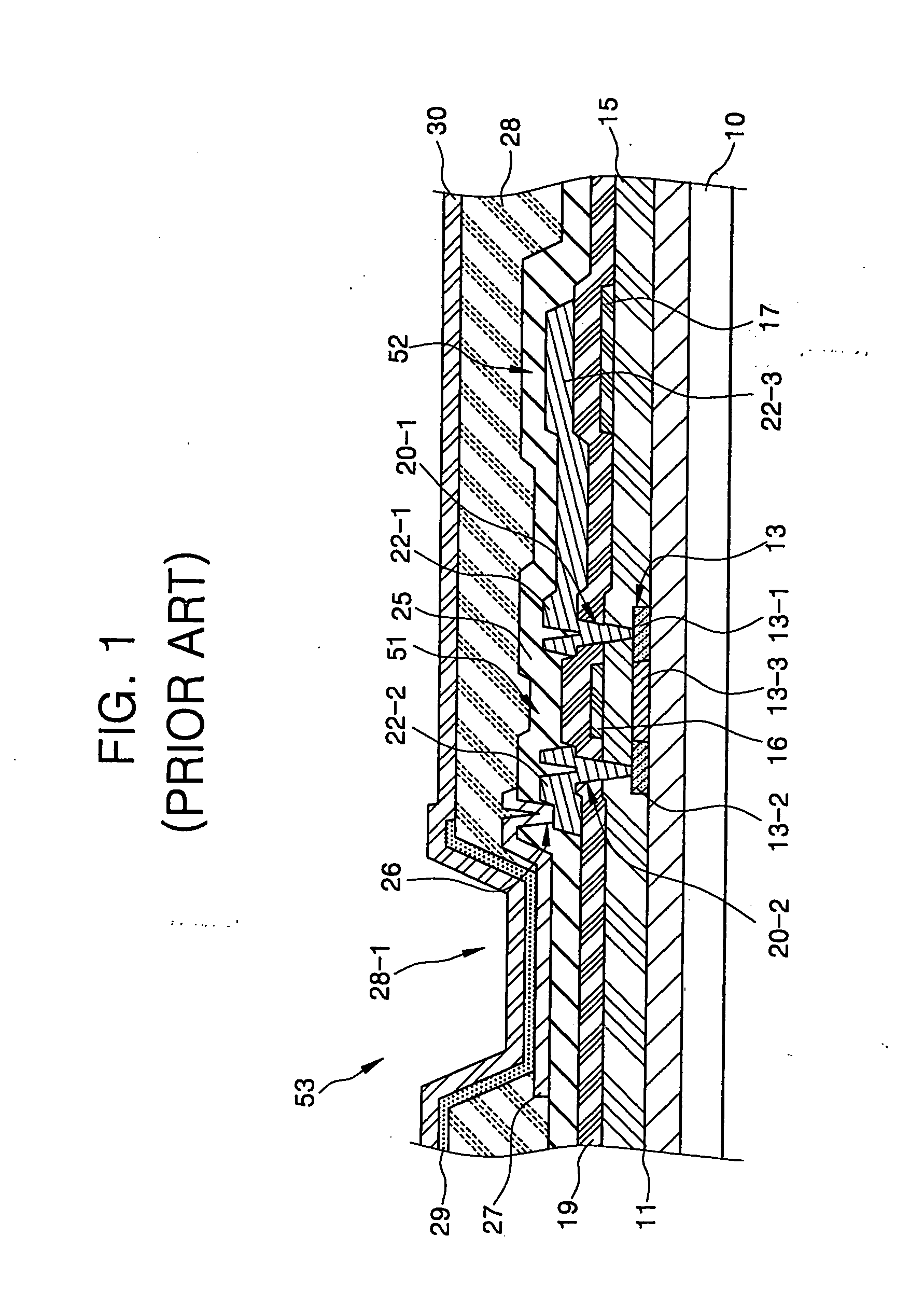 Flat panel display device and method of manufacturing the same