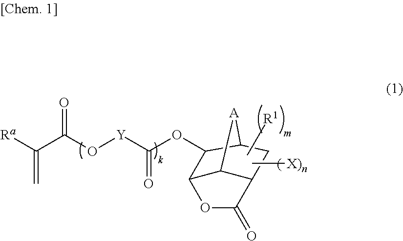 Monomer having n-acyl carbamoyl group and lactone skeleton, and polymeric compound