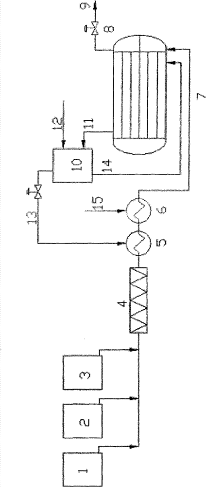 Method for producing propylene glycol mono-methyl ether with energy conservation