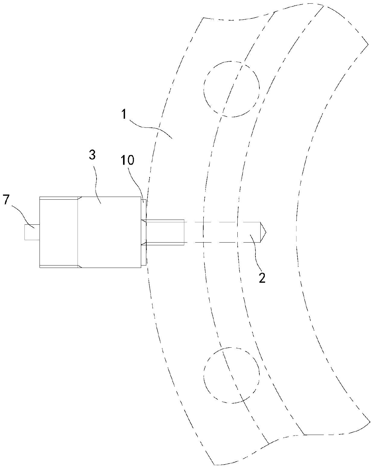 Sacrifice flange