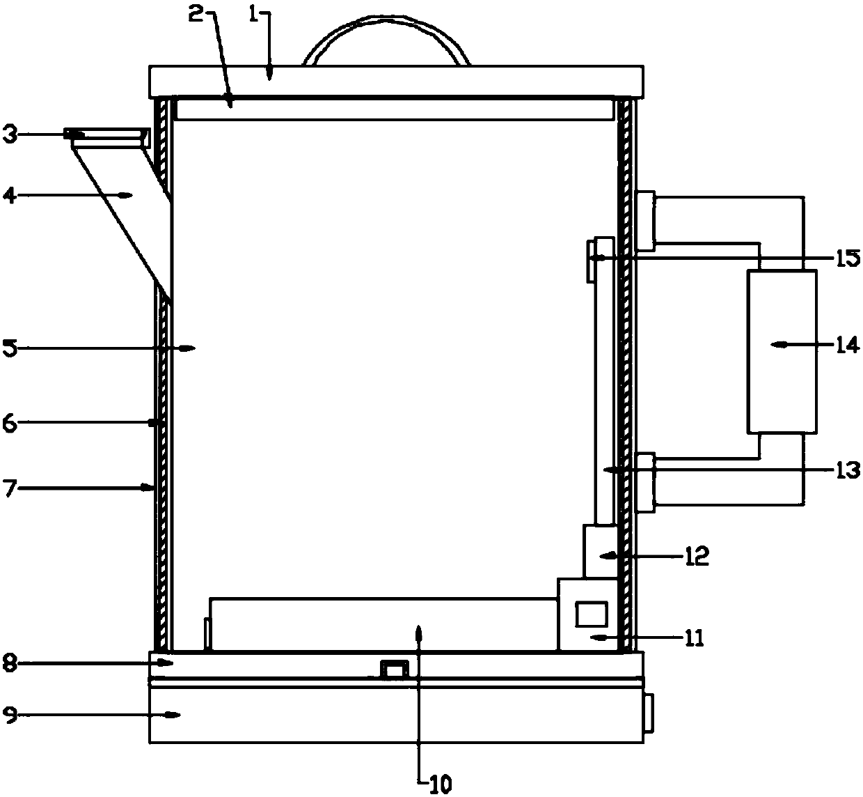 Anti-scald energy-saving electric kettle with heating guide wires for two-way heating