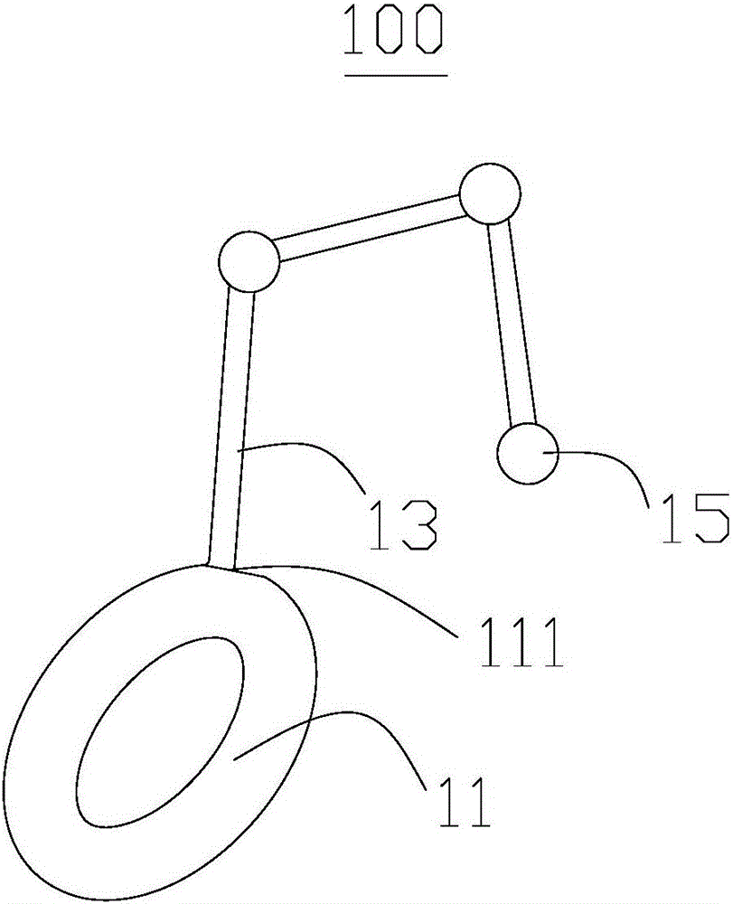 Contraceptive device and medical contraceptive apparatus