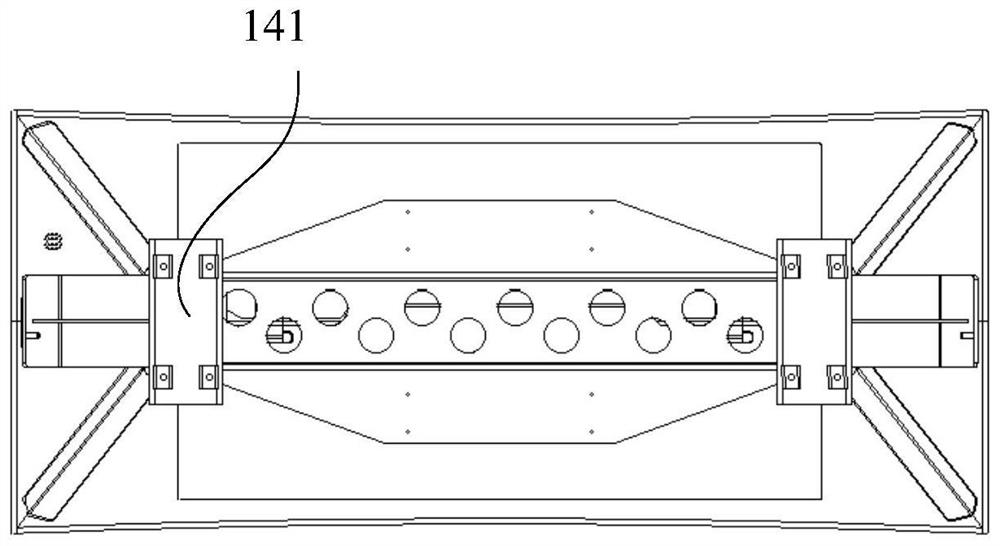 Handrail for railway vehicle and carriage