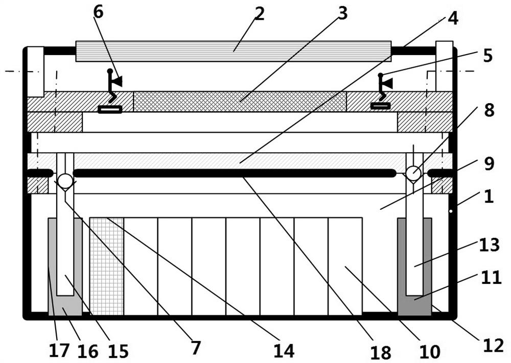 Inert gas protection method during combustion of explosion-proof lithium battery power supply