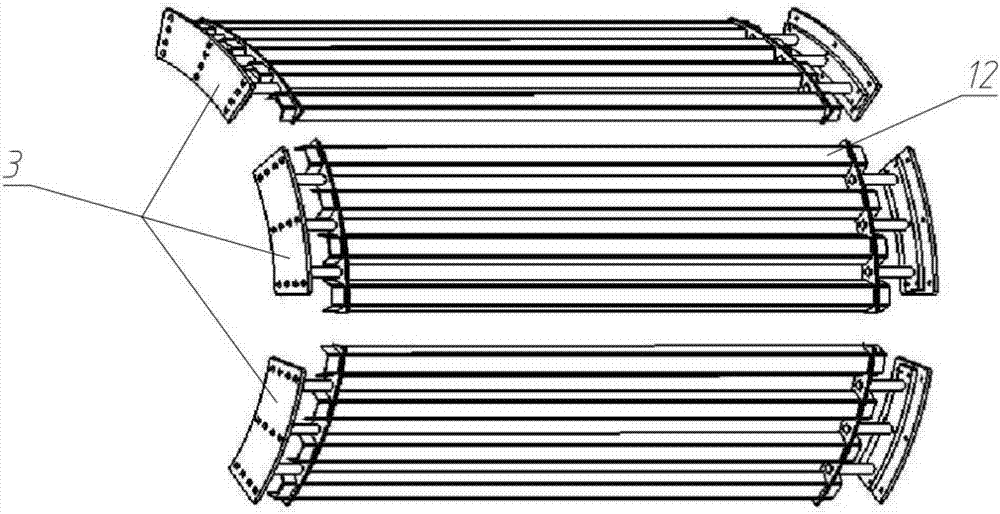 Novel heating and pressurizing device for drum vulcanizer