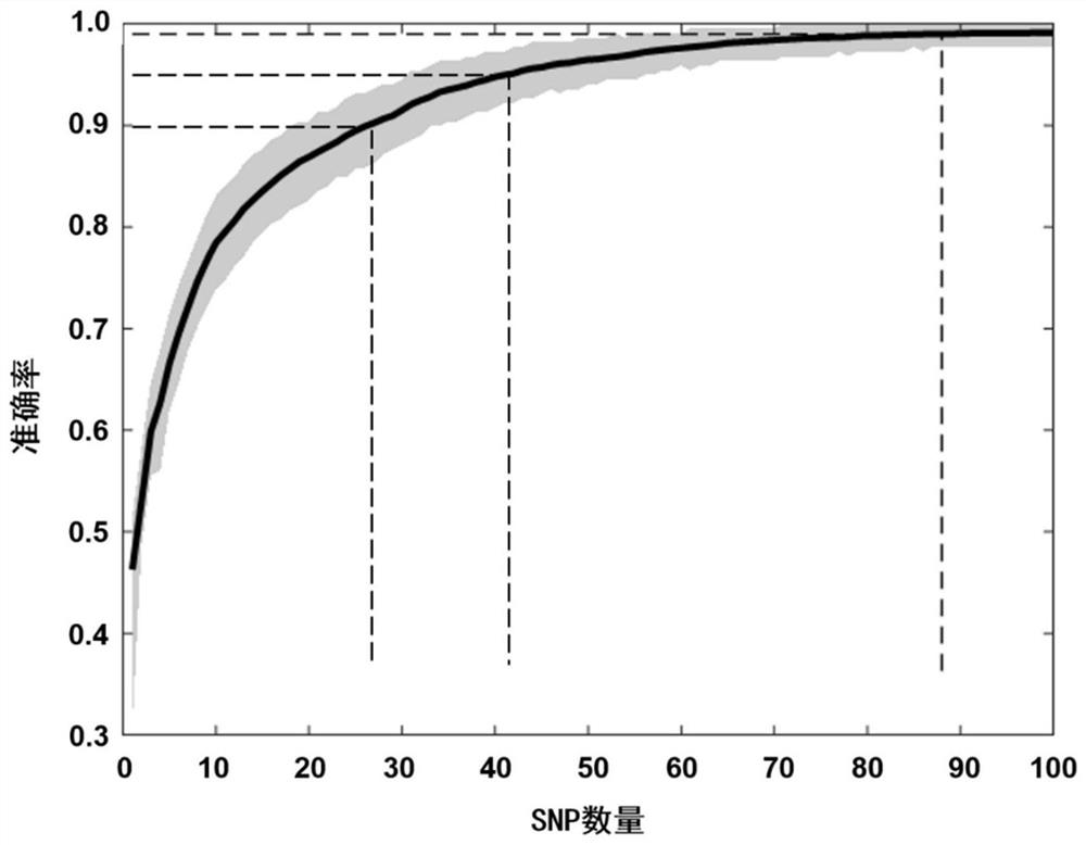 SNP marker combinations for inferring major ethnic groups in northwestern China and adjoining Central Asian countries