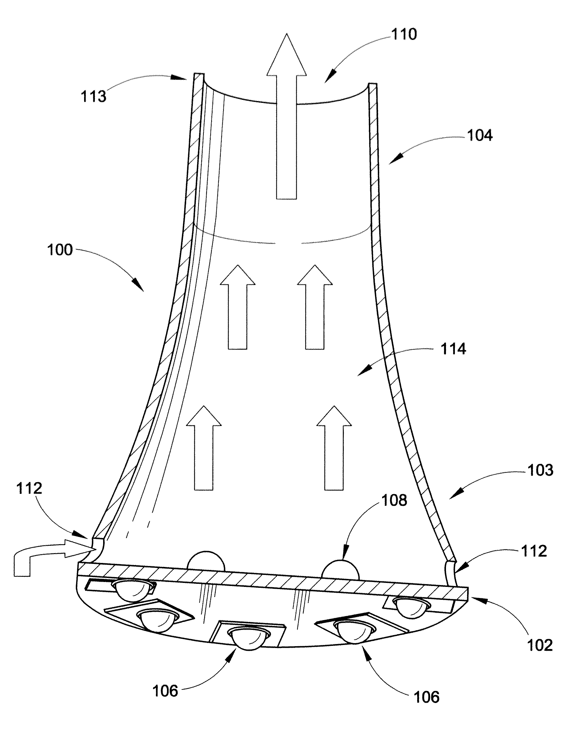 Device with combined features of lighting and air purification