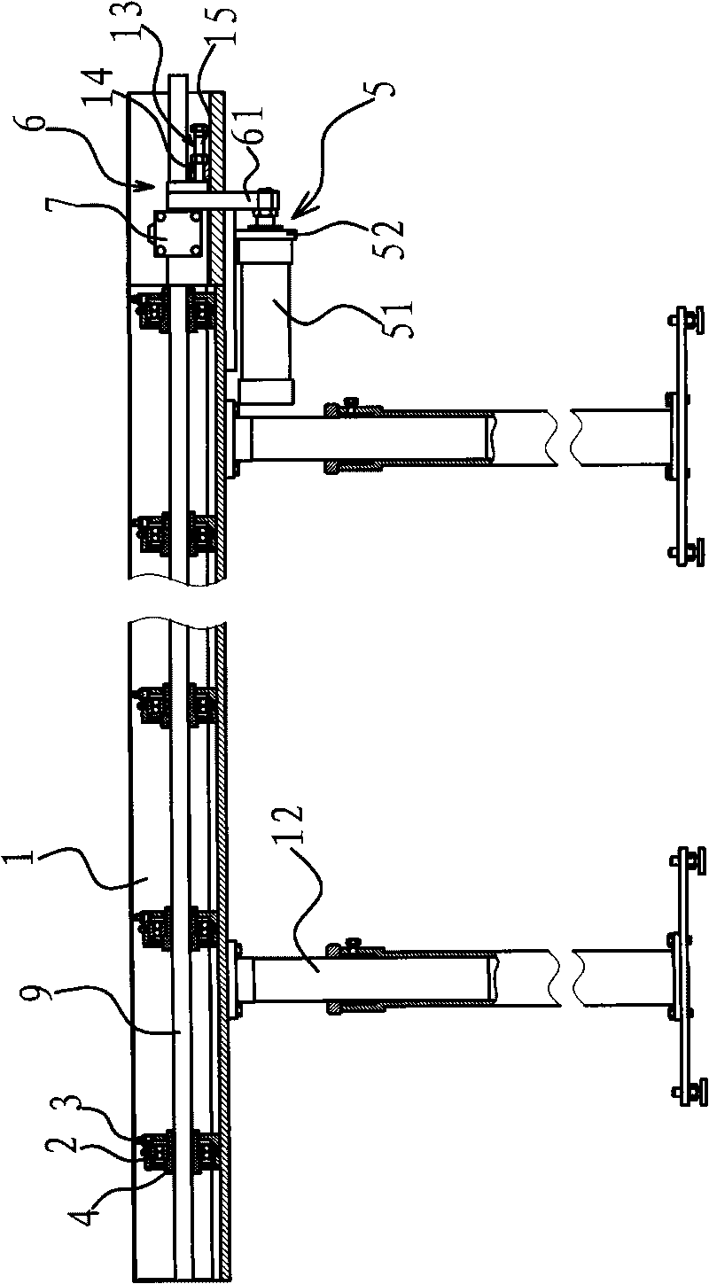 Bar conveying device