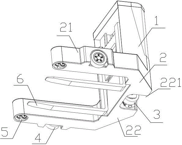 Industrial vehicle with small turning radius