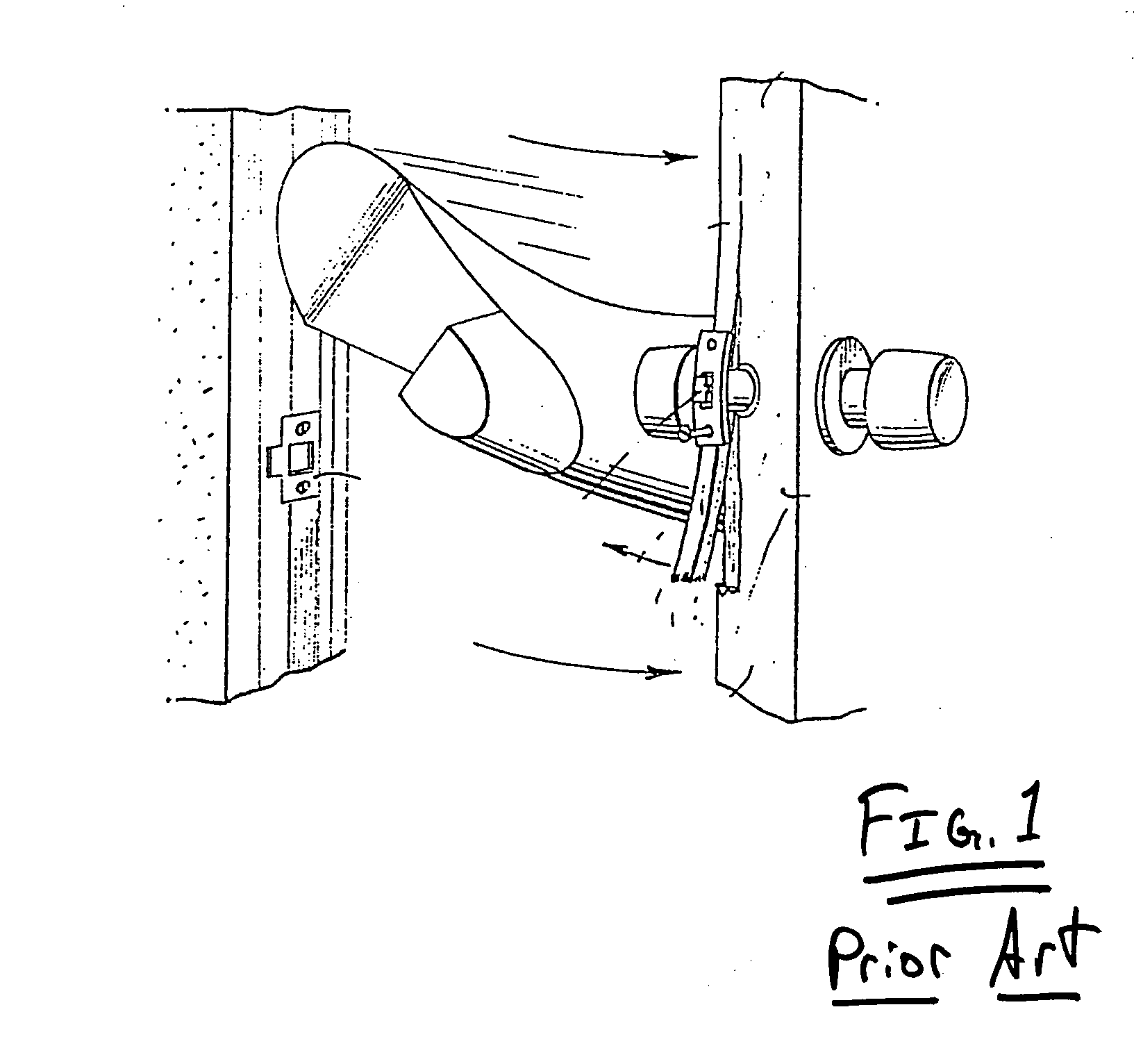 Security device for a door