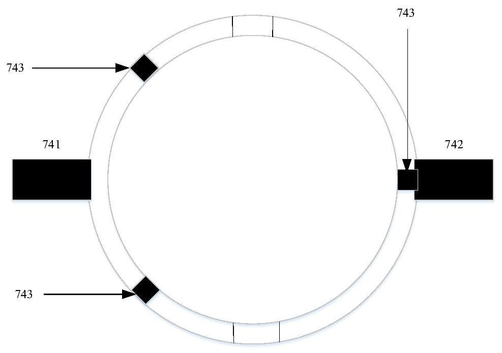 Oscillatory wave test platform under winding axial displacement and evaluation method