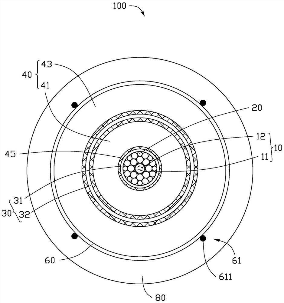 Submarine optical cable