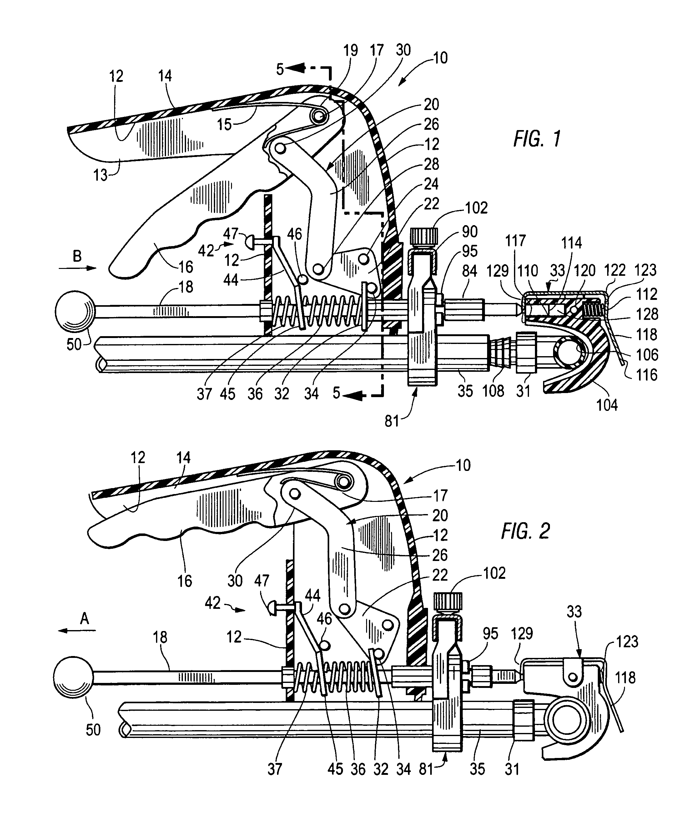 Tool for inserting plastic flexible hose to fittings