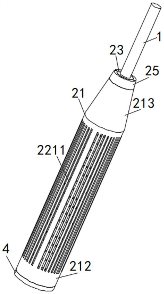 Racket with injection-molded handle