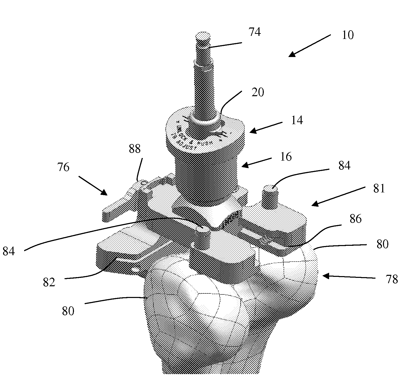 Device and method for distal resections of a knee prosthetic
