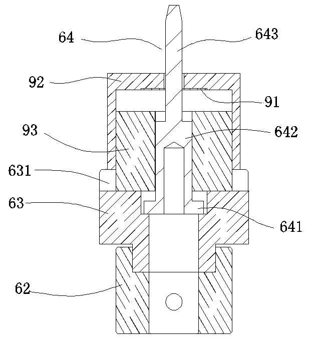 Numerical control vane wheel intelligent forming machine and using method thereof