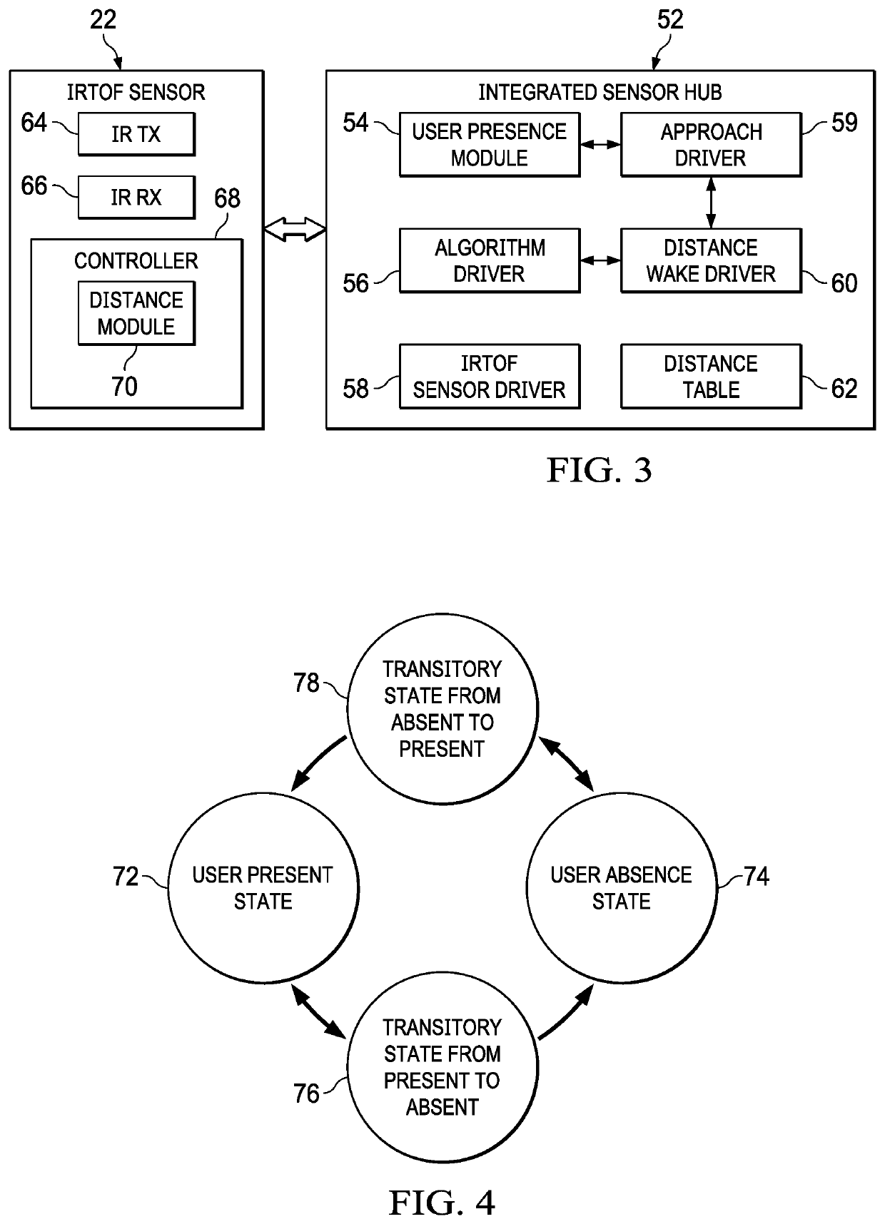 Information handling system infrared proximity detection with distance reduction detection