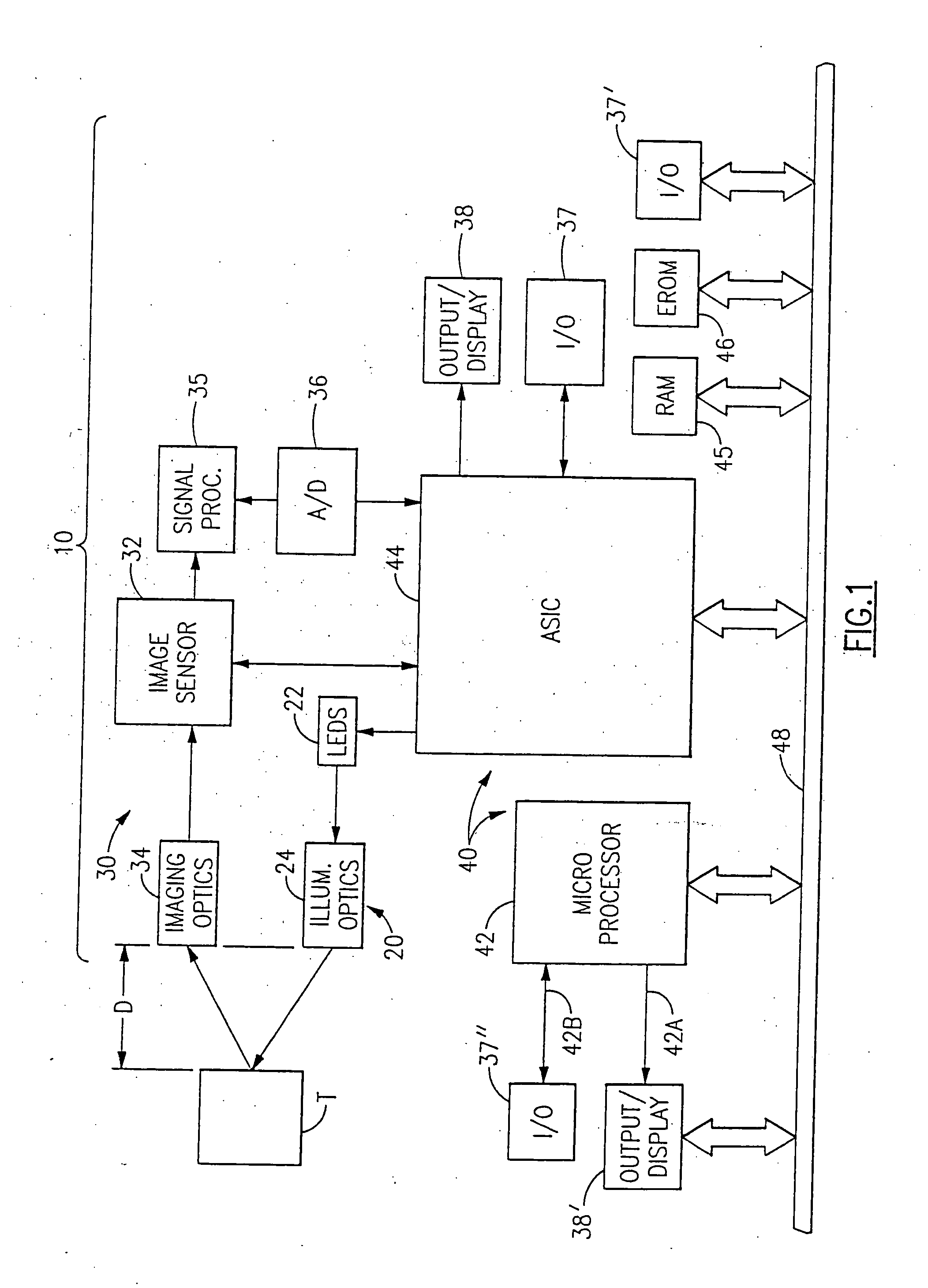 Optical reader having two-dimensional solid state image sensor and light generator