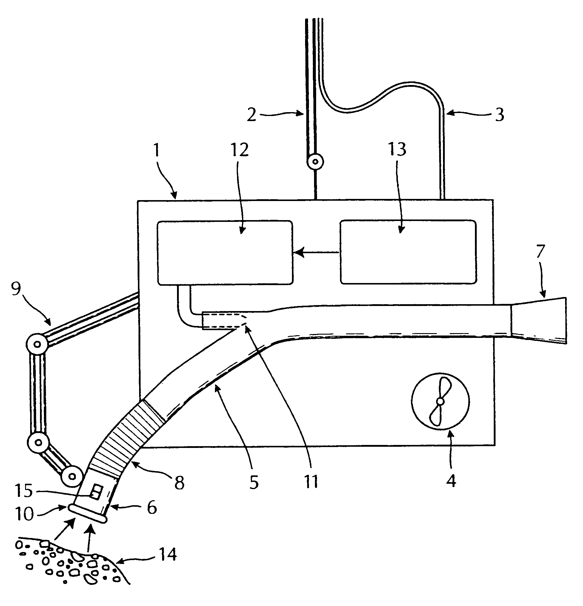 Method and device for moving subsea rocks and sediments
