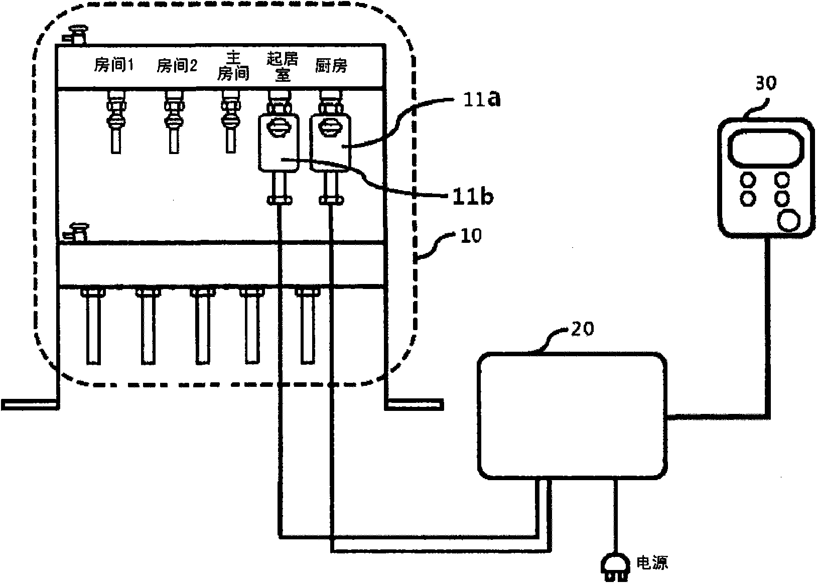 The heating control system and method for saving energy