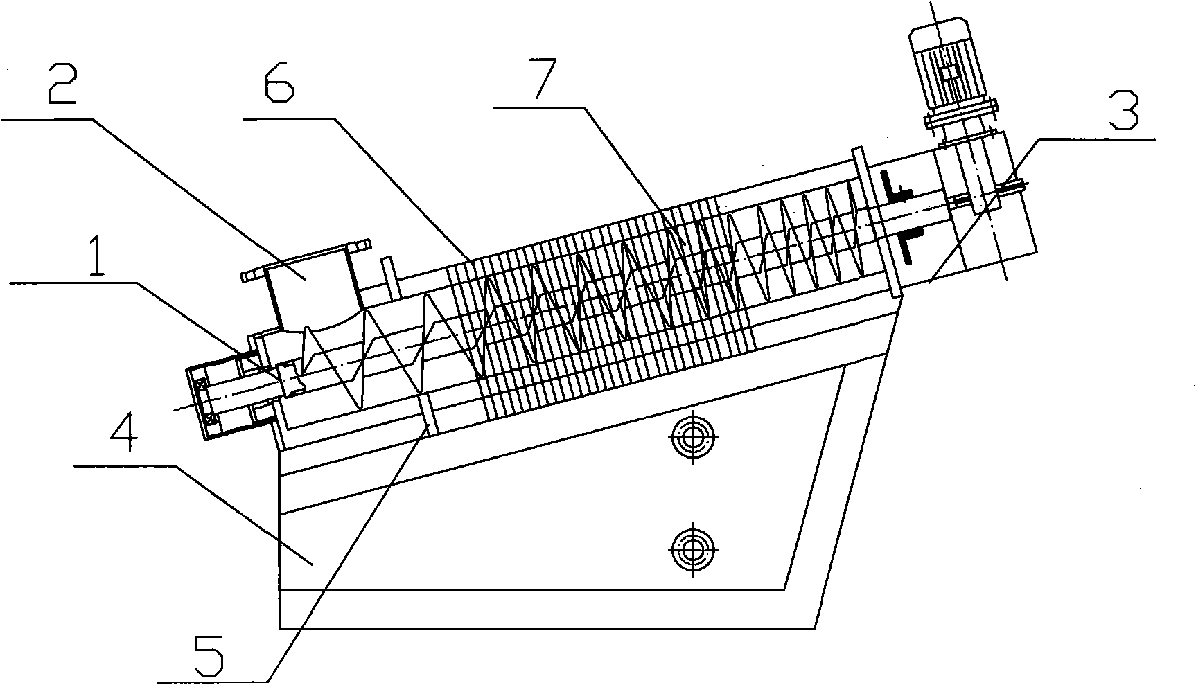 Extrusion dewaterer