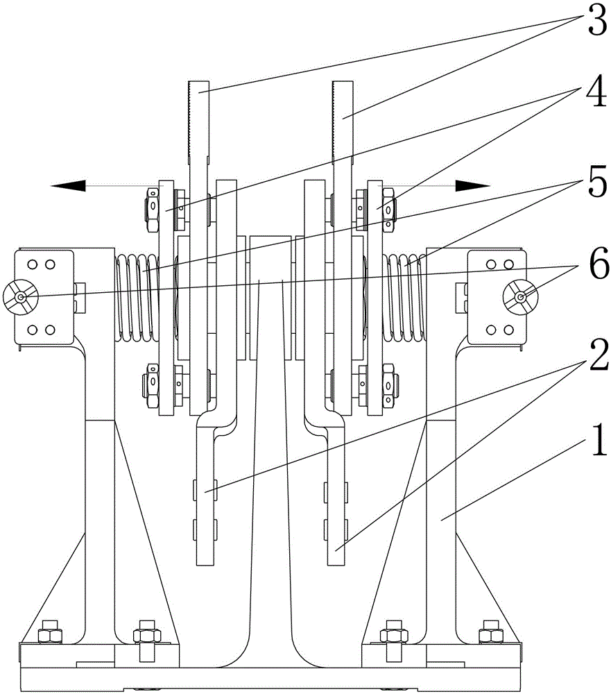 Connecting rod engine throttle control system clutch device