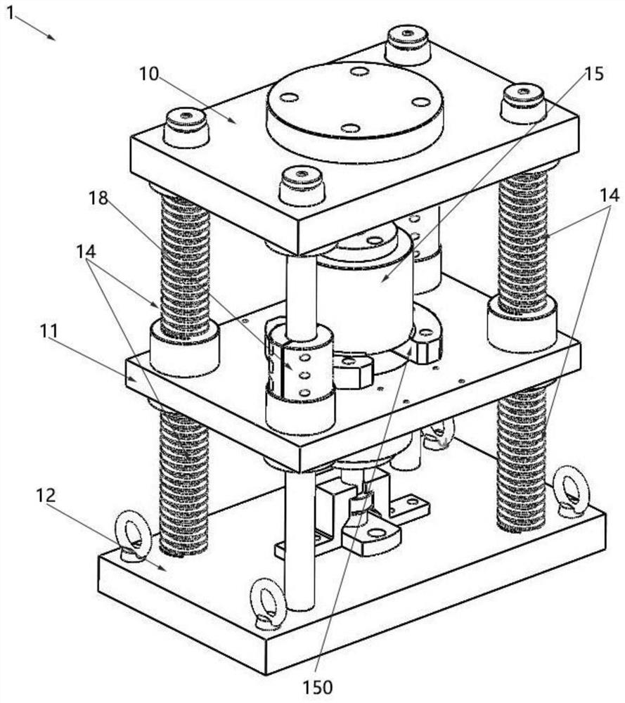 Sizing die set and finishing machine with same