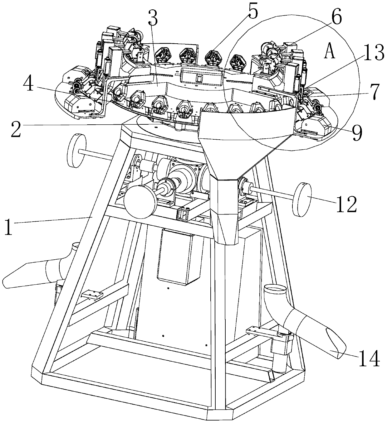 Infrared beak-trimming equipment