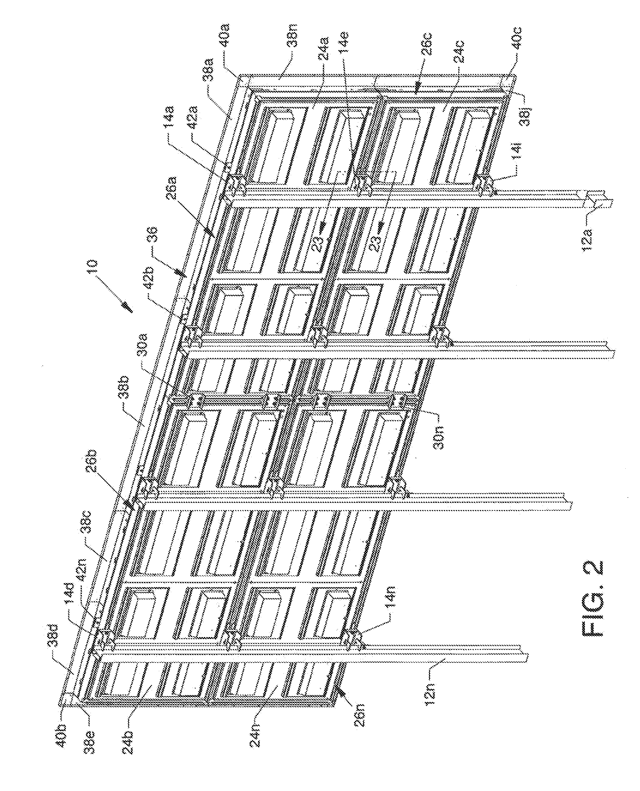 Electronic display mounting system