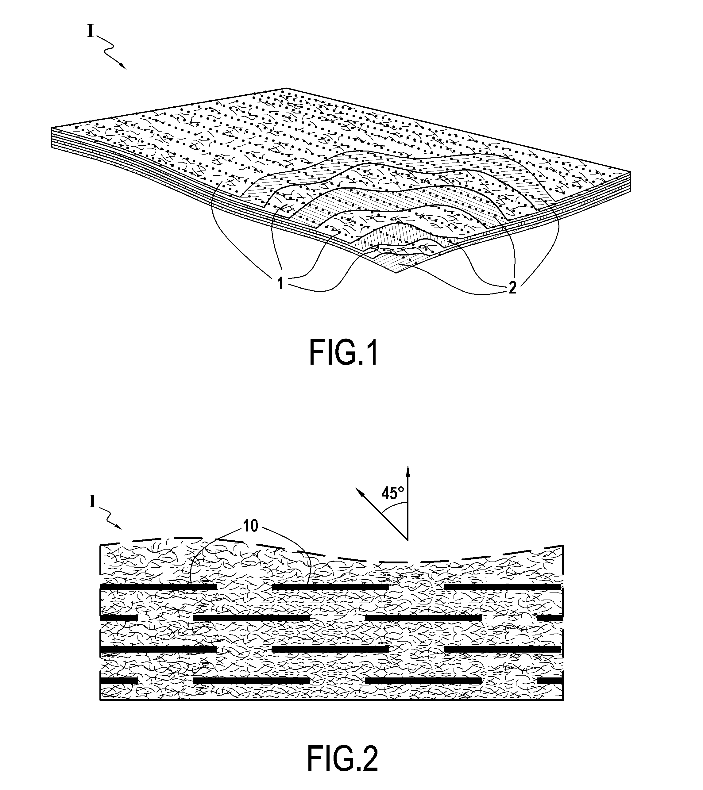 Multiaxial Stack Rigidly Connected By Means Of Weld Points Applied By Means Of Inserted Thermoplastic Webs