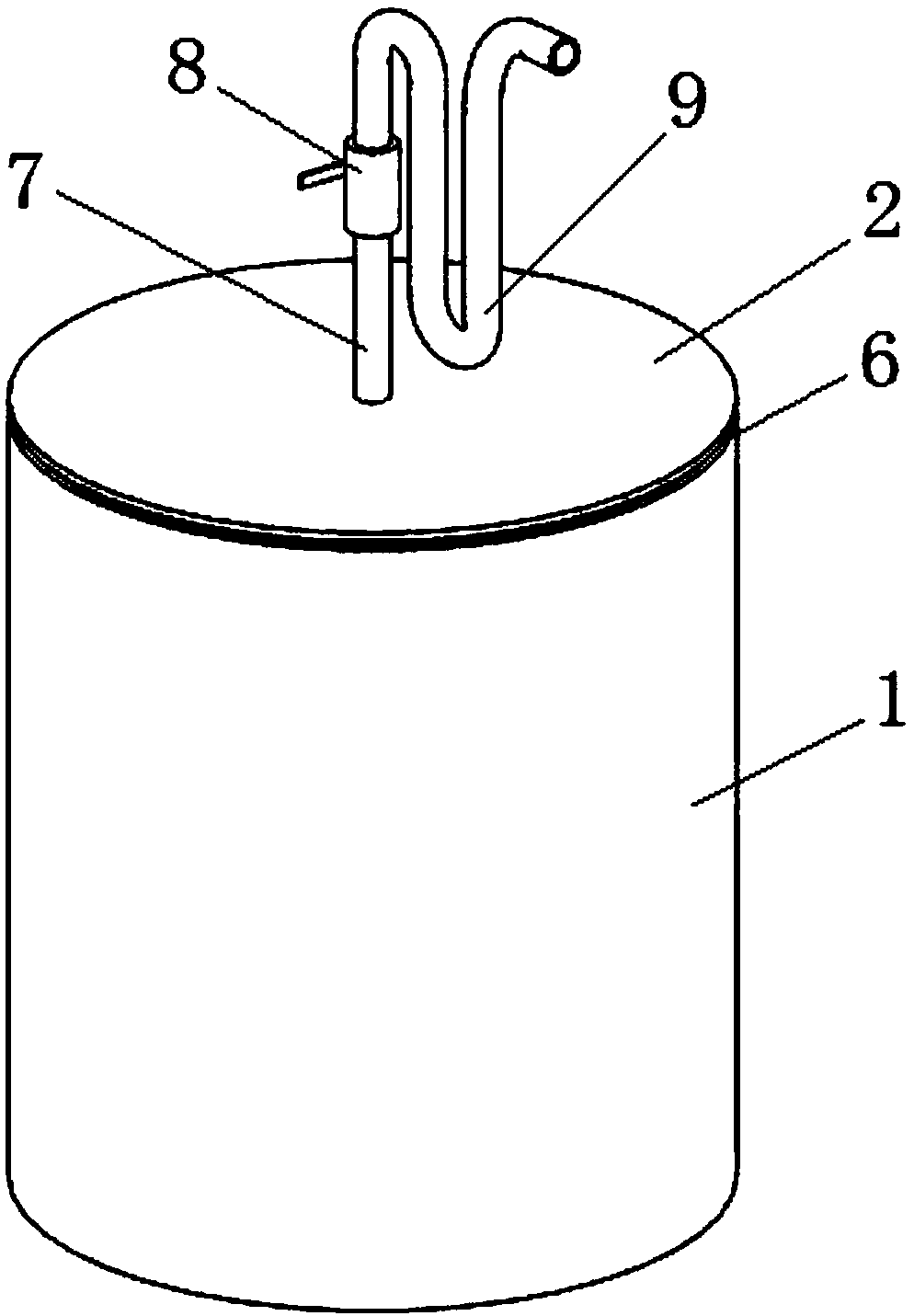 Fermentation device for brewing