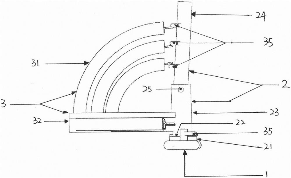 Row type resistance system device