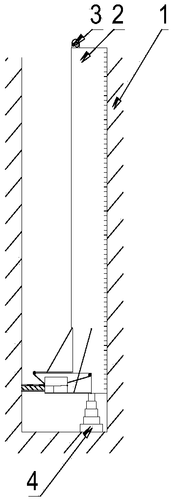 A kind of perforation drilling device and method in vertical drilling