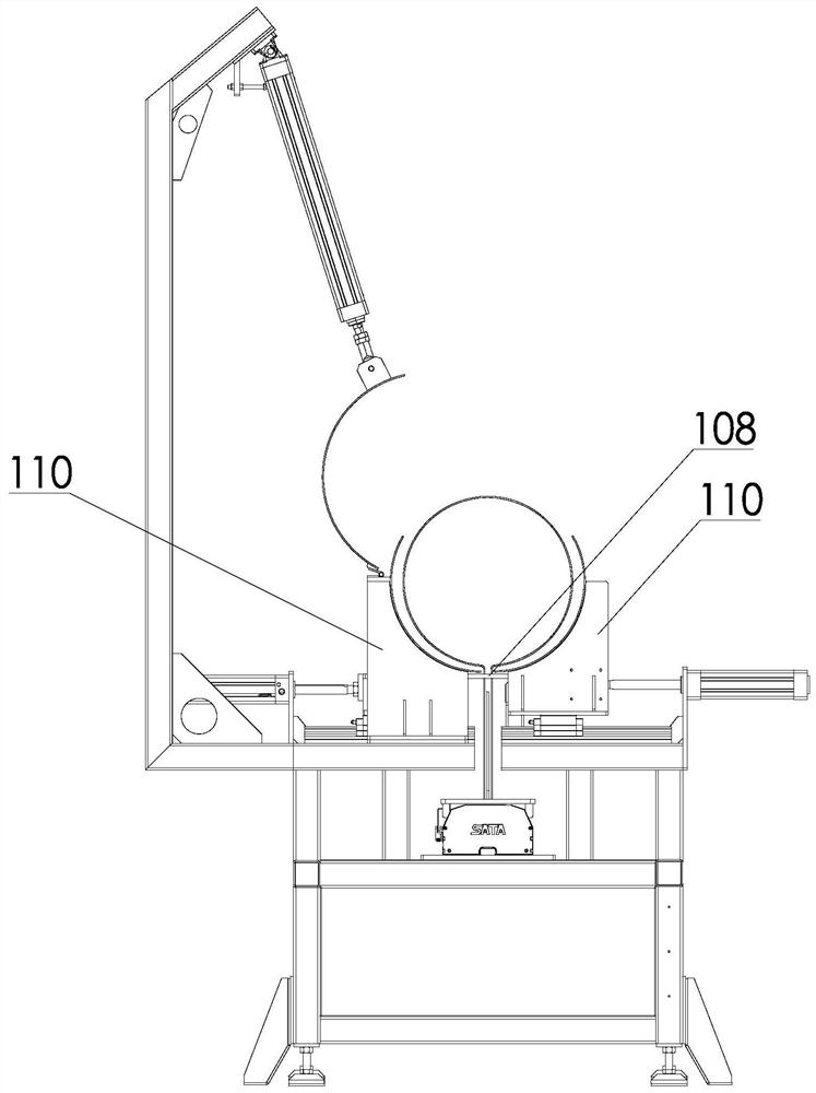 Automatic bag filling mechanism based on woven bags and control method of automatic bag filling mechanism