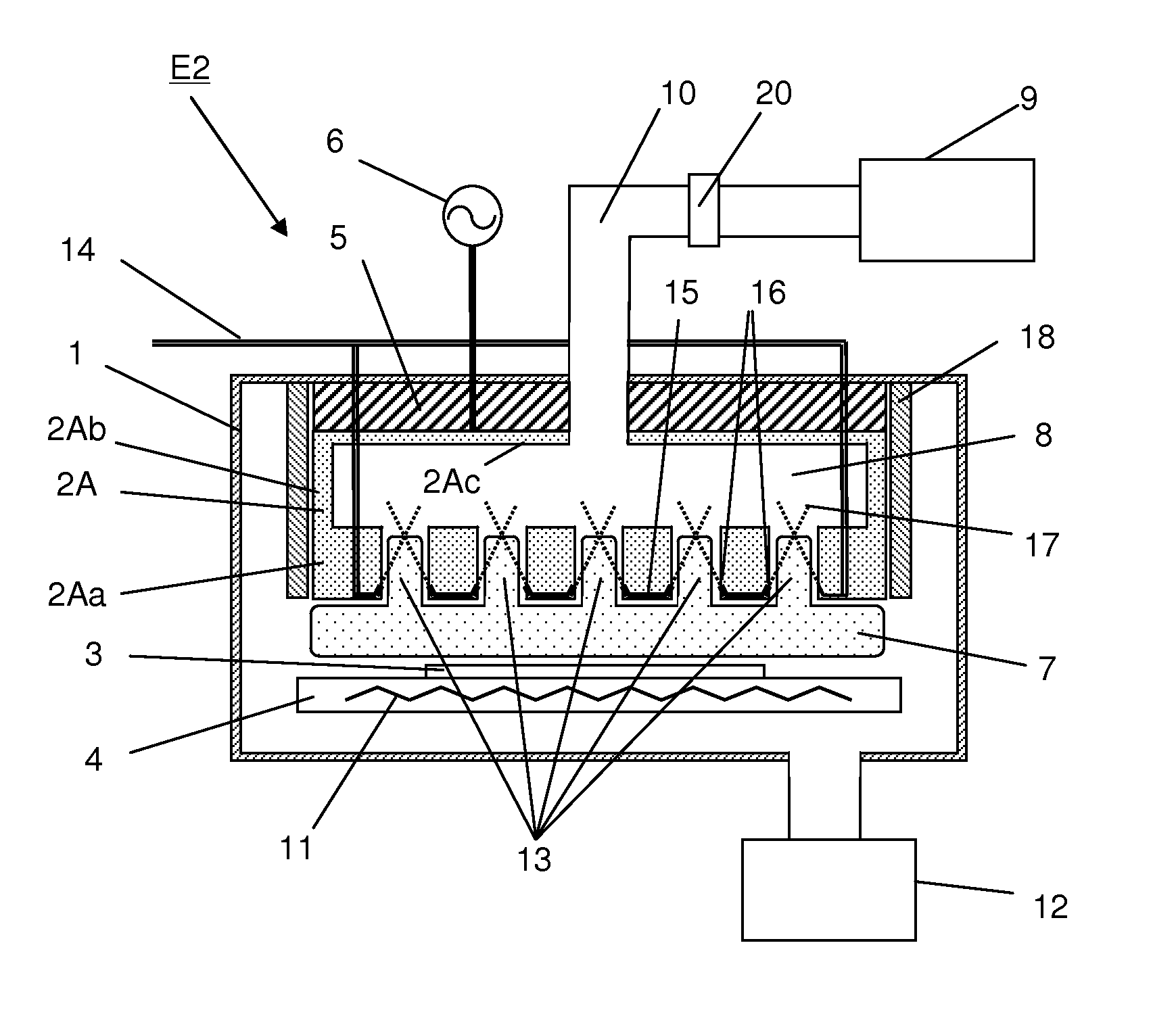 Plasma processing apparatus and method of producing amorphous silicon thin film using same
