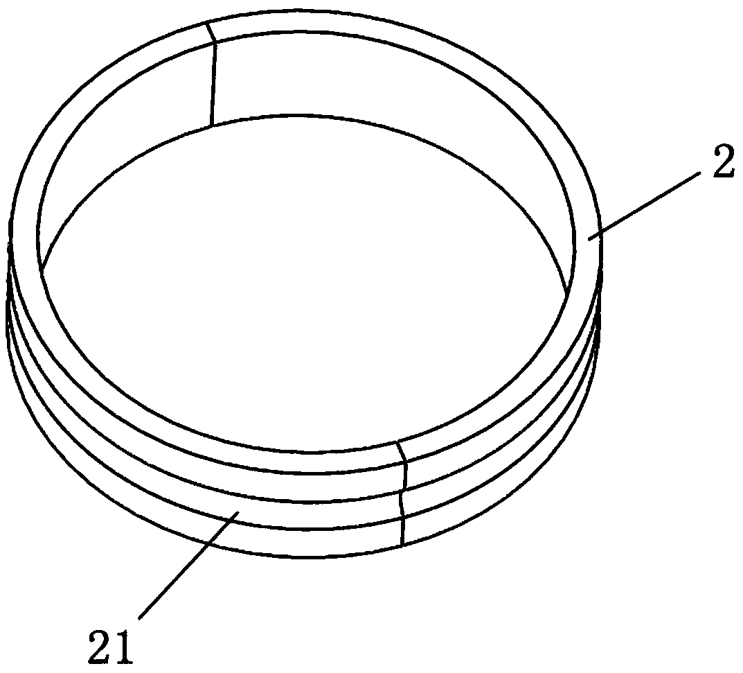 Laminar flow stirring device and stirring method