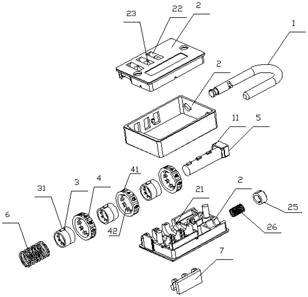 Combination lock structure to prevent technical opening