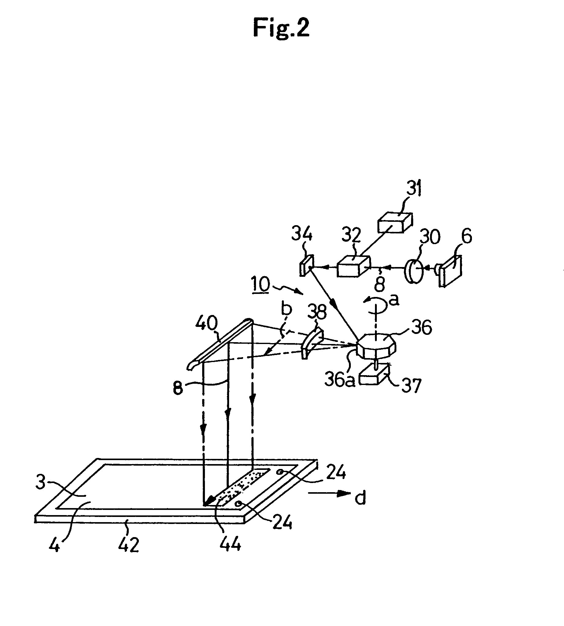 Method for forming image on object surface including circuit substrate