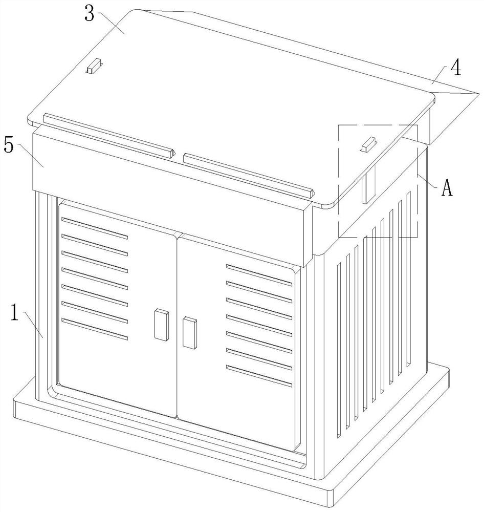 Power transformer capable of preventing snow accumulation