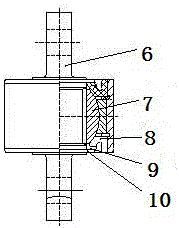 Composite connector for high-speed motor vehicle anti-yaw damper system