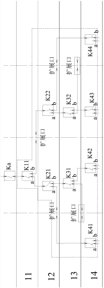 Remote isolation circuit and braking fault isolation system and method for unmanned train