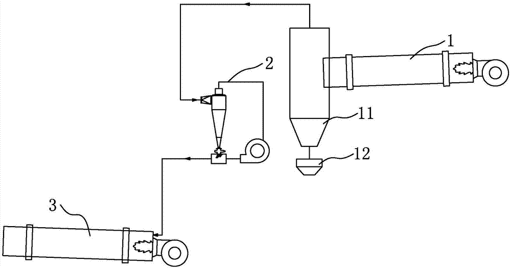 Pitch hot mix plant recycling tail gas treatment device and method