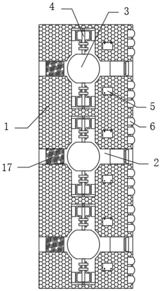 Traffic sound barrier based on vibration pollution prevention and control technology