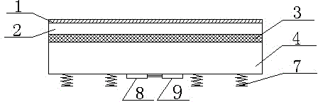 LED (Light-Emitting Diode) heat-dissipating substrate