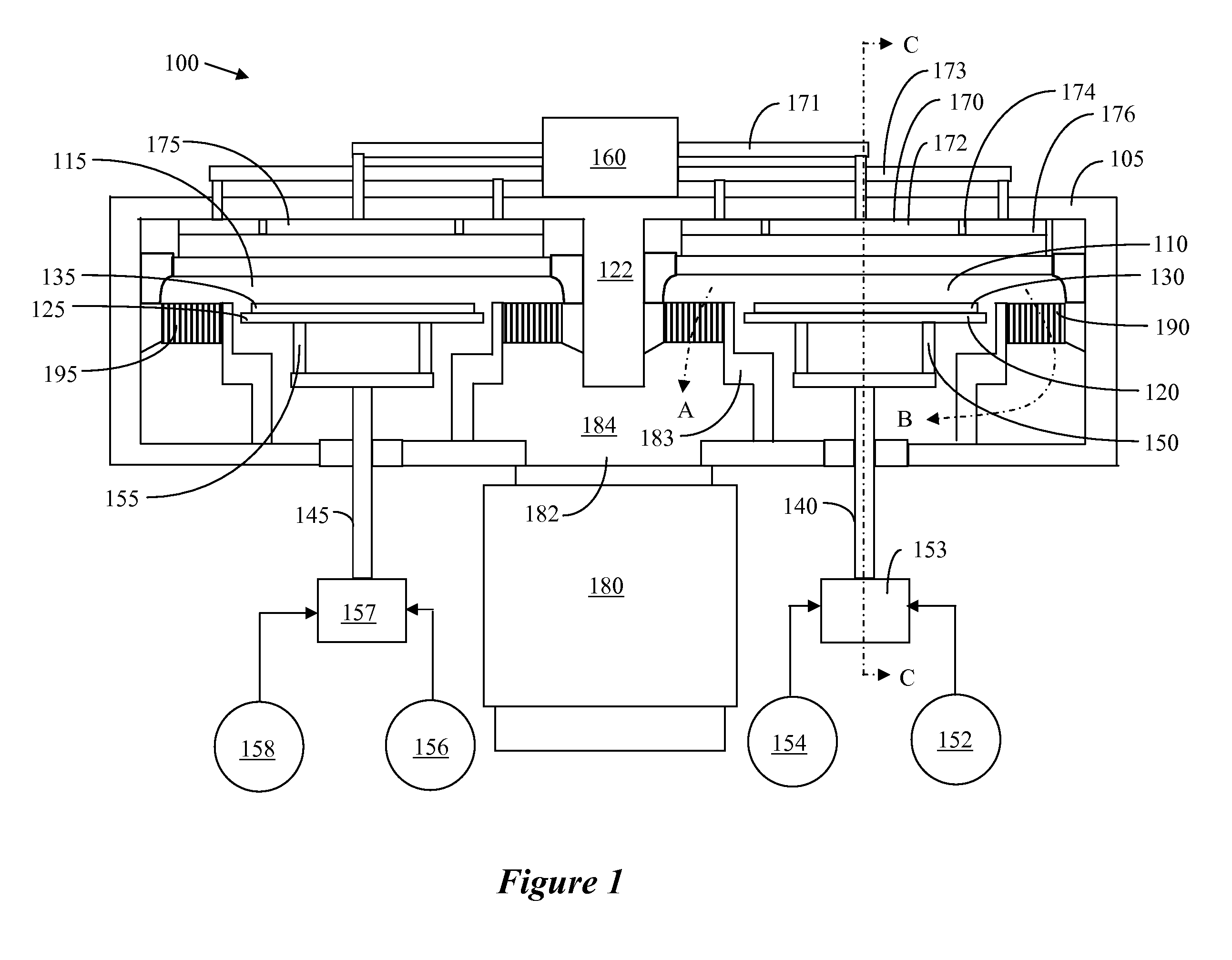 Multi-station decoupled reactive ion etch chamber