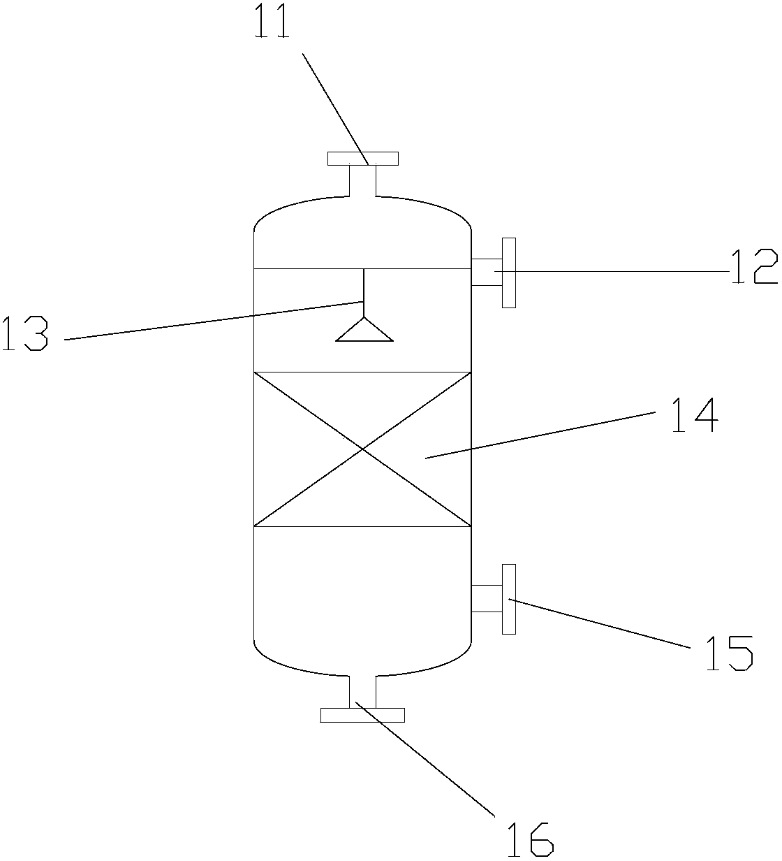 Rectifying apparatus for producing ethyl octanoate