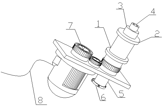 High-pressure sprayer for pipeline cleaning