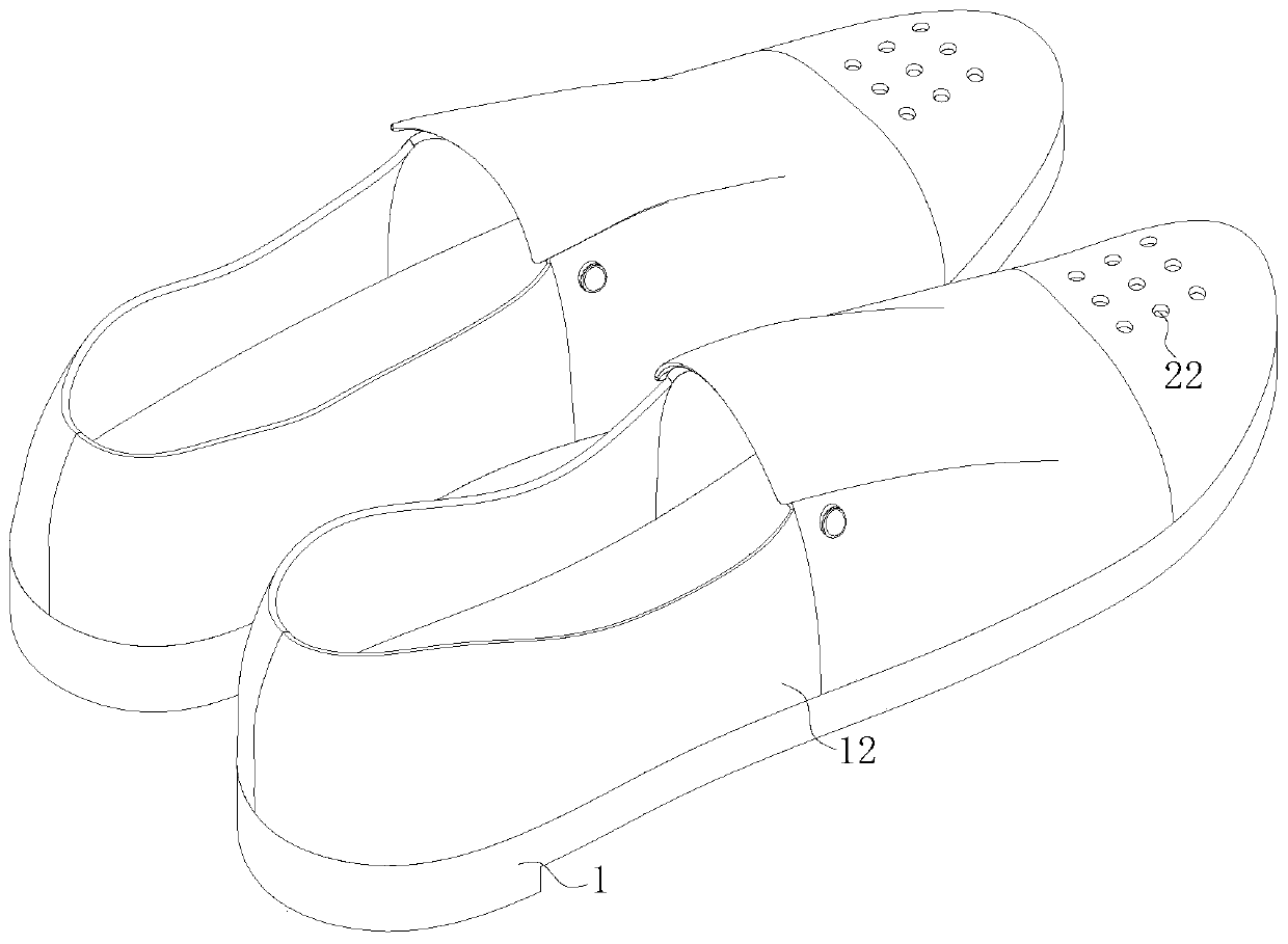 Manufacturing process of synthetic leather shoes